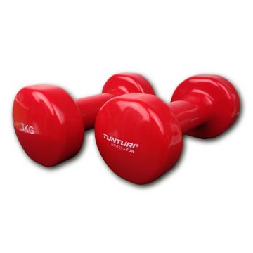 Tunturi Vinyl Dumbels 3,0 Kg