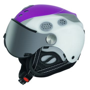 Mango Cayman Jr Pink skihelm - Wit