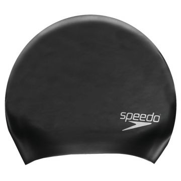 Speedo badmuts Long Hair Sil Cap Black P12