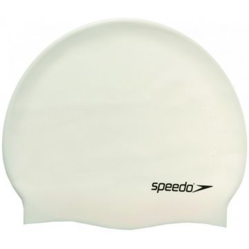 Speedo badmuts Flat Sil Cap White P12