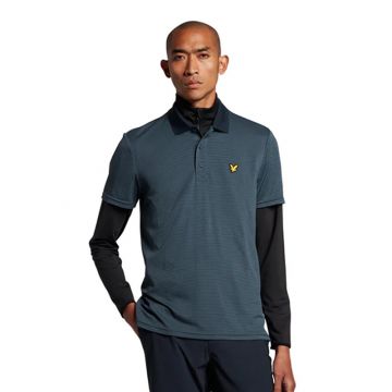 Lyle&Scott heren polo microstripe