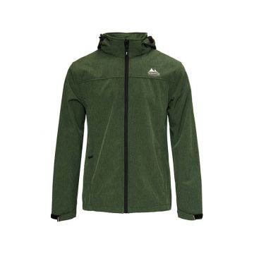 Nordberg Heren Softshell Jas Kjeld - GN Green Melange