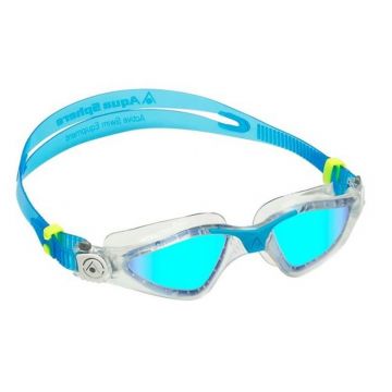 Aqua Sphere unisex zwembril Kayenne - Blue Tit Mirrodedlens/Turquise