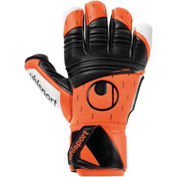 Uhlsport Senior keepershandschoenen Super Resist - Fluo Orange/White/Black