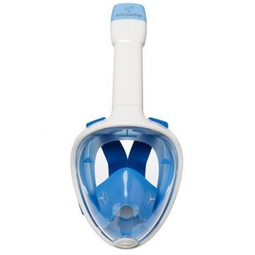 Atlantis senior snorkelmasker White/Blue L/XL - Wit