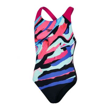 Speedo Meisjes Badpak ECO+ DIG PLACEM SPLASHB