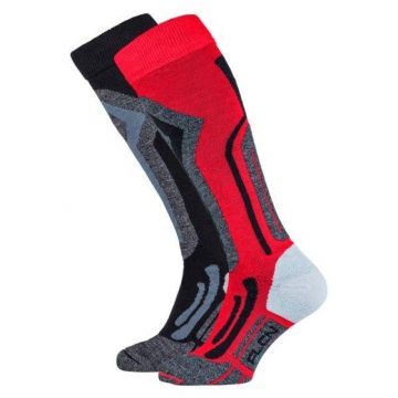 Falcon dames skisokken Blunt 2-pack technical