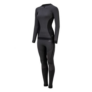 Falcon Dames Thermo Set Zwart