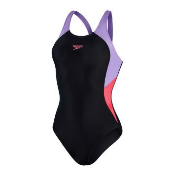 Speedo dames badpak COLOURBLOCK SPLICE MUSCLEB