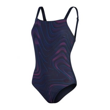 Speedo dames badpak ECO AMBERGLOW SHAPING - 15153 NavPur