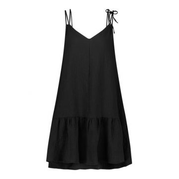 Ten Cate Dames Jurk Spaghetti - Zwart