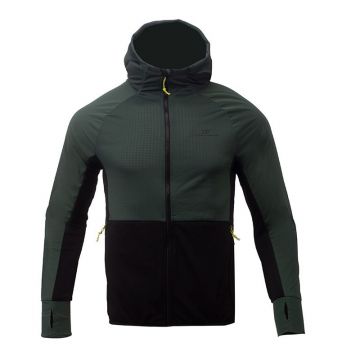 2117 Heren jacket Vibo Thin Softshell/Square - Groen