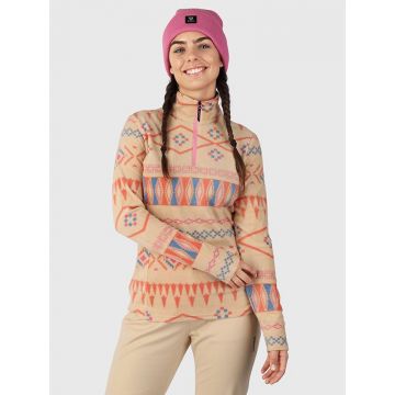 Brunotti Dames Pully Fleece Misma-AO - 1008 Canvas