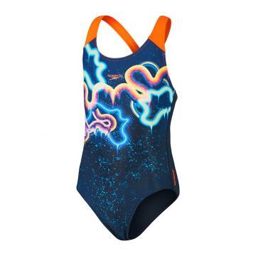 Speedo Meisjes Badpak ECO+ PLACEM DIG - 15939 NavOra