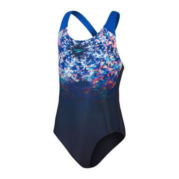 Speedo Meisjes Badpak ECO+ PLACEM DIG - 15942 NavBlu