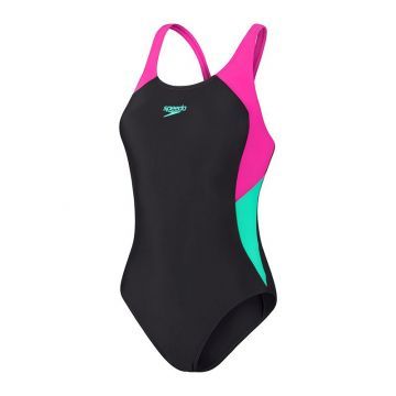 Speedo Dames Badpak COLOURBLOCK SPLICE MUSCLEB