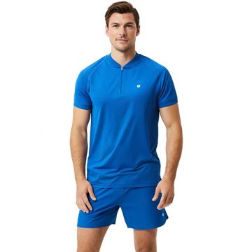 Bjornborg Heren Tennis Zip Polo Ace Performance