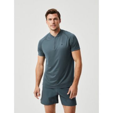 Bjornborg Heren Tennis Zip Polo Ace Performance