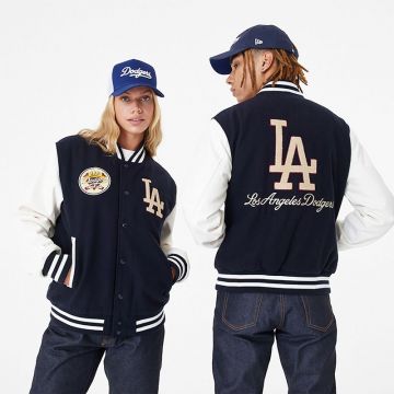 New Era La Dodgers Mlb Large Logo Varsity