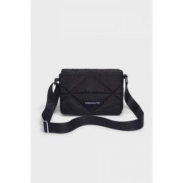 Equalité Tas Alan Nylon Messenger - Zwart