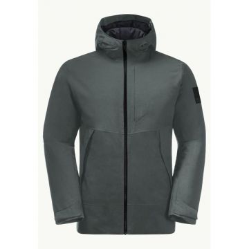 Jack Wolfskin Heren Winterjack Tempelhof - 4136 Slate Green