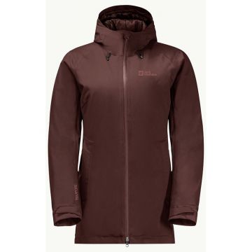 Jack Wolfskin Dames Winterjack Stirnberg - 2866 Dark Maroon