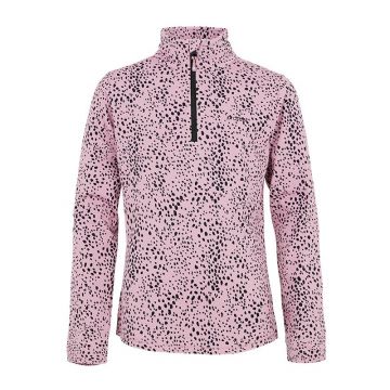 Protest Meisjes Ski Pully 1/4 Zip Top PRTVESH - 873 Cameo Pink