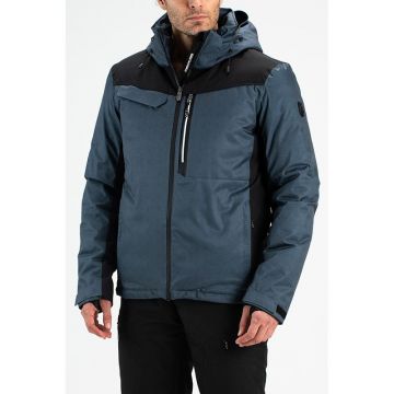 Falcon Heren Ski Jas Harlem - G070 dark grey melange