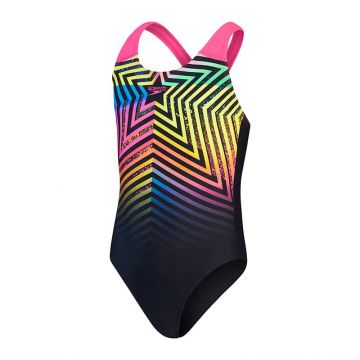 Speedo Meisjes Badpak Eco Dig Placem Splashback