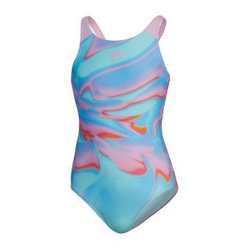 Speedo Meisjes Badpak ECO PRINT