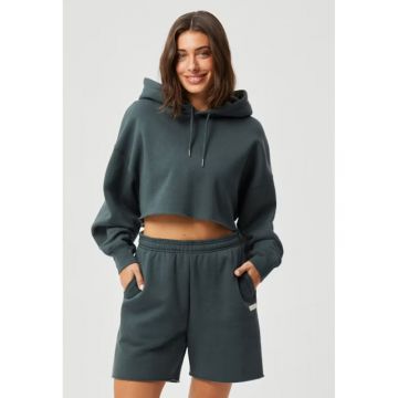 Björn Borg Dames Oversized Copped hoodie Studio