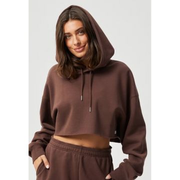 Björn Borg Dames Oversized Copped hoodie Studio